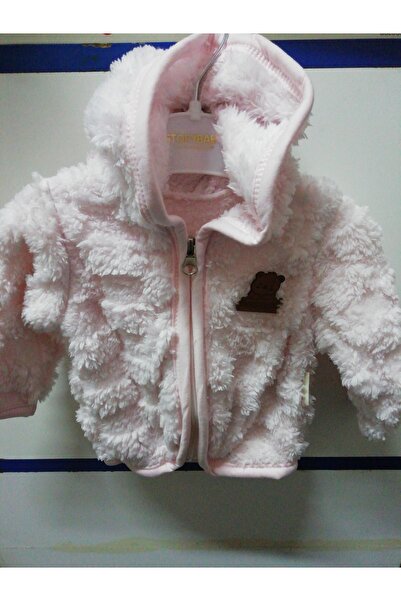 İLHANLAR Kapüşonlu Kız Bebek Ceket