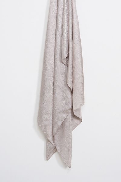 Mooncorn Moren Pattern Shine Line Shawl Mink-Stone Color