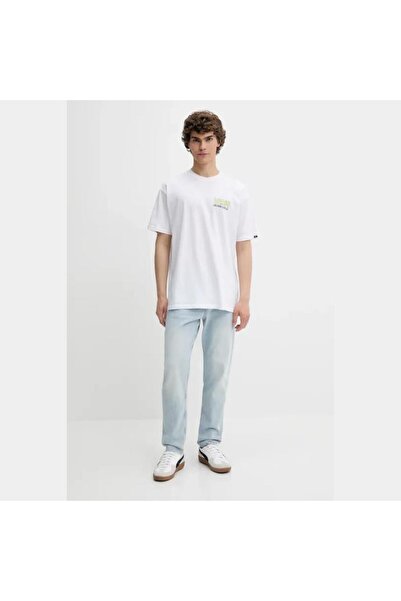 Vans Pánské tričko Shop Front VN000M60WHT1 bílé-XXL