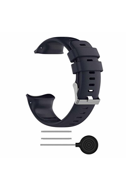 Choice5 Gray Blue AKBNSTED For Polar Vantage V Soft Silicone Smart Watch Band...