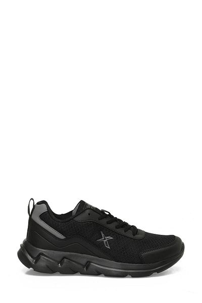 Kinetix Huges Tx Black-Gray Men's Sports Shoes