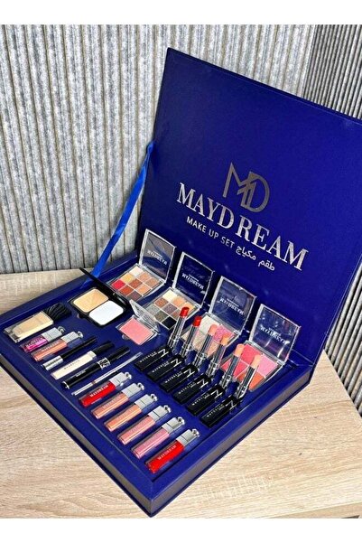 MAYDREAM مجموعة مكياج كاملة من ماي دريم بوكس - أزرق داكن