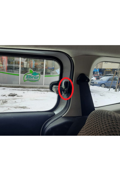 fkoto Courier Uyumlu Arka Sürgülü Cam Mandal Plastiği Tamir Takımı