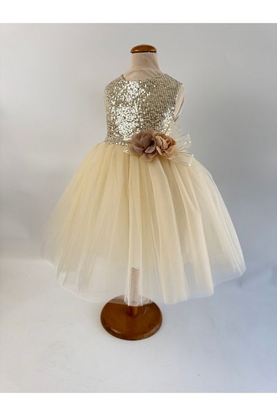 miaras baby Girl's Sequined Evening Dress