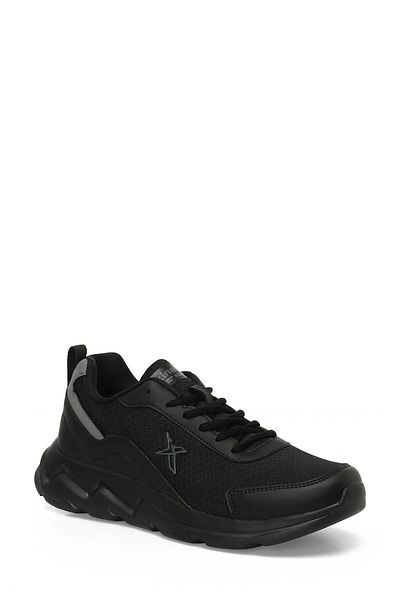 Kinetix Huges Tx Black-Gray Men's Sports Shoes