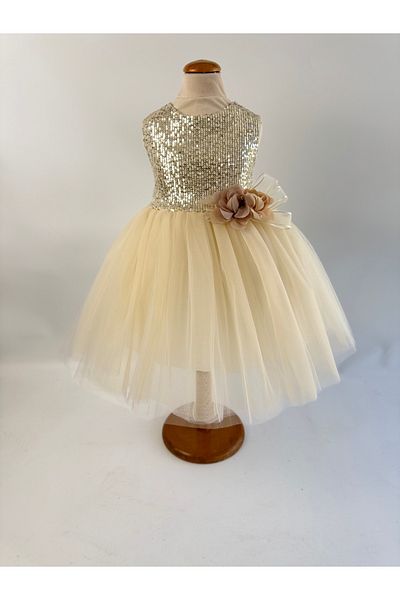 miaras baby Girl's Sequined Evening Dress