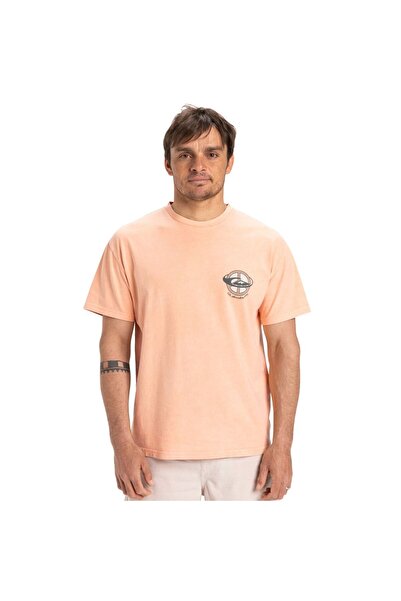 Quiksilver Nd Wake Up World Erkek Sarı Tişört ERKEK T-SHIRT EQYZT08026