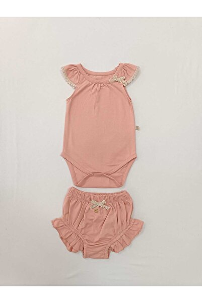 Wogi Zıbın + Külot Kız Bebek Takımı