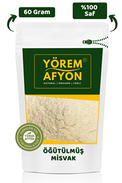 Gülçehre %100 Saf Misvak Ağaçlarının Elde Edilen Yenebilir Öğütülmüş Misvak T...