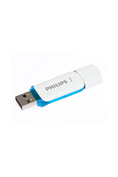 Philips Philips USB Stick FM16FD70B/00, 16GB, Έκδοση Snow, USB 2.0 (Λευκό/Μπλε)