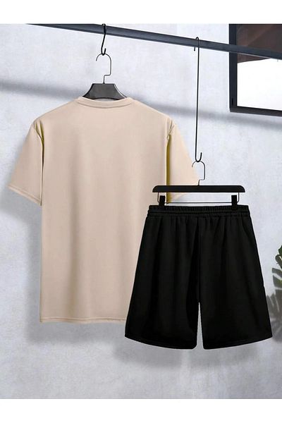 Karatopak Chicago 23 Printed Oversize Unisex T-Shirt Shorts Set