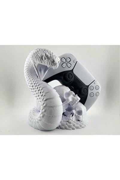 Store Kurukafa Kol Standı / Kurukafa-Yılan Figürü Oyun Konsol Aksesuarı / Kon...