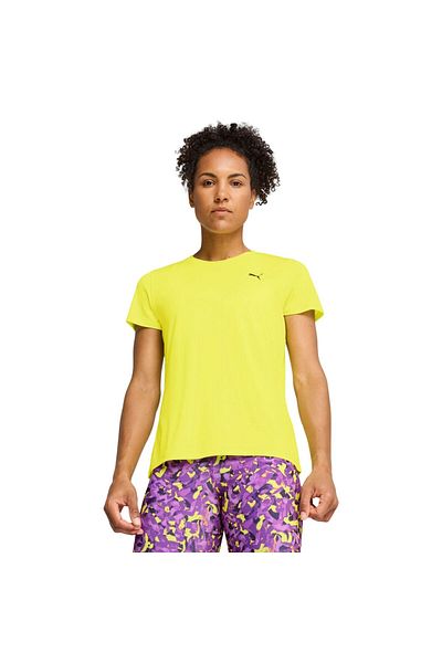 Puma Tad Essential Crew Women's Yellow Running T-Shirt Women's Running T-Shirt 52717739