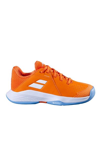 BABOLAT حذاء تنس برتقالي للأولاد من Propulse Junior 3 Ac Boy