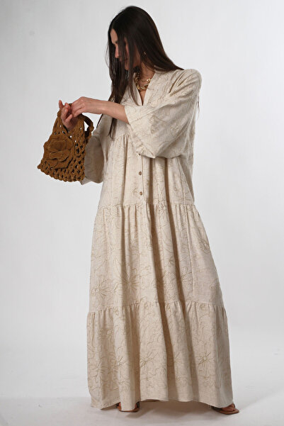 ABBRA Γυναικείο Καλοκαιρινό Φόρεμα Katleya Model 100% Viscose