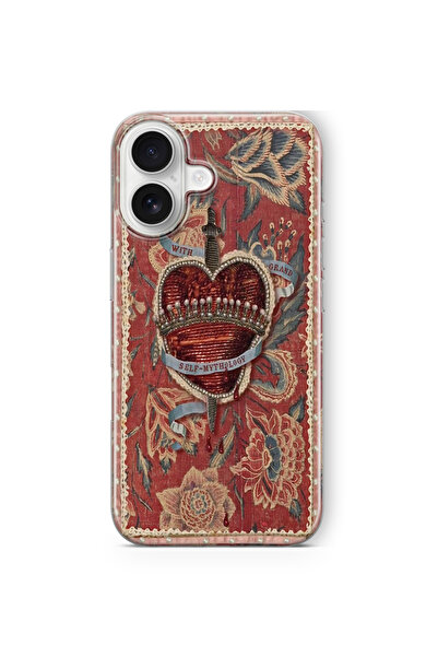 Space Star iPhone 17 Uyumlu Self Mythology Tasarım Baskılı Şeffaf Kılıf