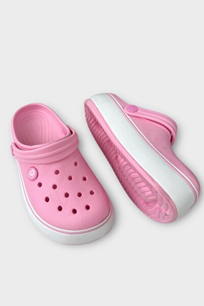 Liger Παιδική Σόλα Σταυρός Αντομική Άνετη Παντόφλες ΡΟΖ