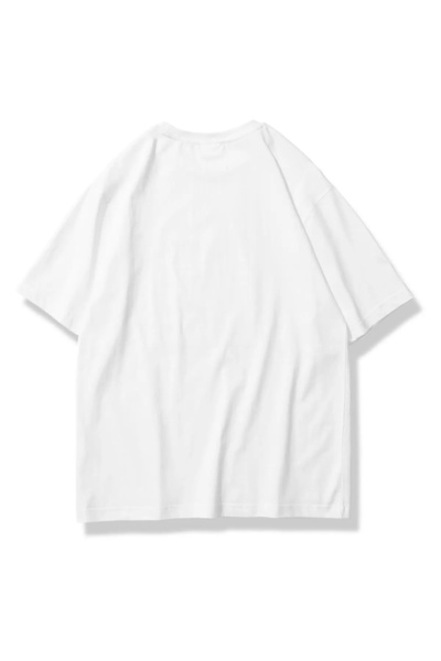 npLStore Унісекс великий розмір леопардовий принт з стрічкою Oversize 100% бавовна футболка