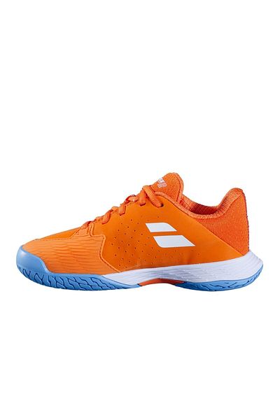 BABOLAT حذاء تنس برتقالي للأولاد من Propulse Junior 3 Ac Boy
