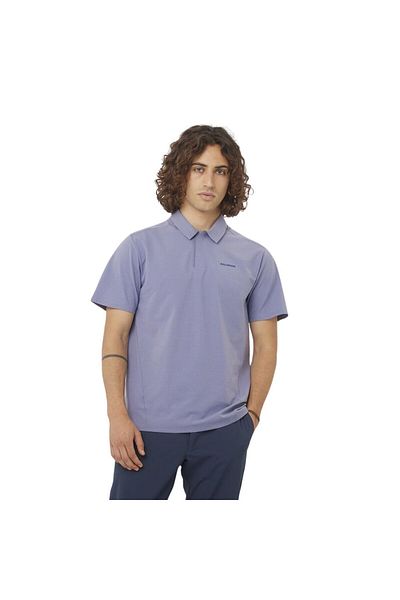 Salomon Trackline Polo Men's Polo T-Shirt Men's Polo T-Shirt Lc2439500