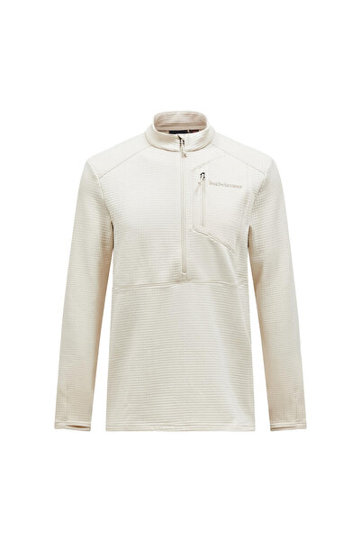 Peak Performance PEAK Peak Trail Polartec Half Zip Erkek Bej Fleece ERKEK FLE...