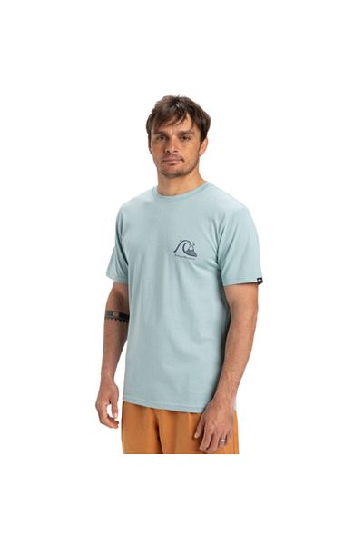 Quiksilver Evo Original Bs Men's Blue T-Shirt Men T-Shirt Eqyzt08039