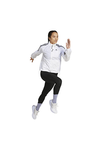 adidas Otr E Kadın Beyaz Koşu Ceketi Kadın KOŞU CEKETİ JD7755