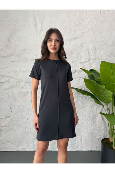 Elif Özbey Butik Φόρεμα Modal με καπνιστό πλυμένο