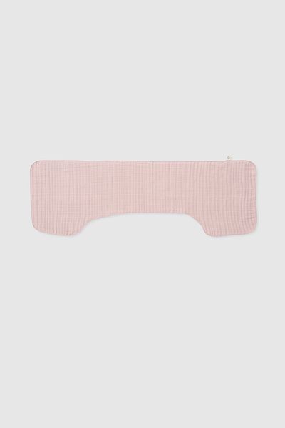 Little Gusto Organic Cotton Four Layer Muslin Shoulder Cover Baby Pink