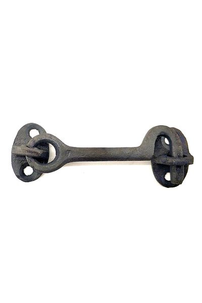 ForWhat 8.5cm Retro Type Oxide Brass Slot Door Window Hook for Office Home Workshop Safety