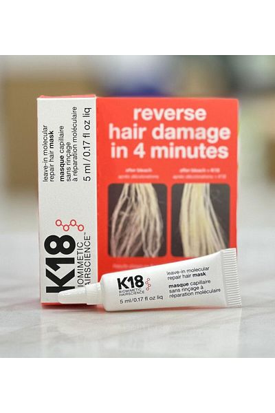 K18 Damaged hair repair and restoration mask 5ml