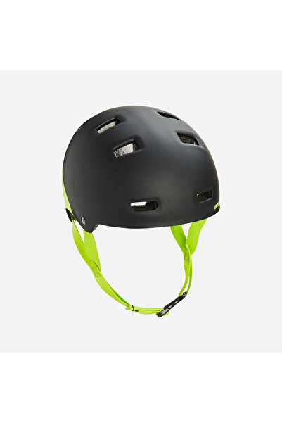 Decathlon Btwin Bol 520 Çocuk Bisiklet Kaskı Neon Rengi