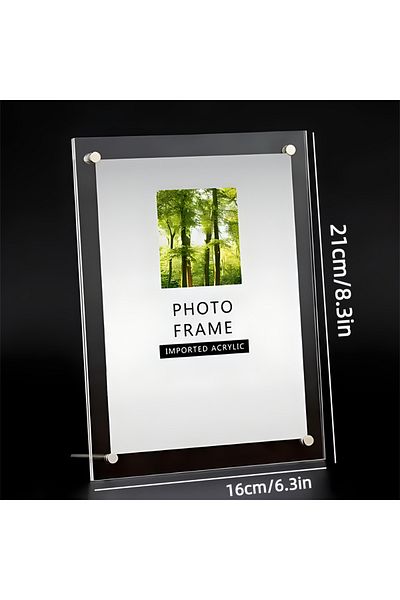Choice 21x16cm 1pcs,Transparent Photo Frame Acrylic Photocard Holder Picture Frame Kpop Album Poster Tag Di