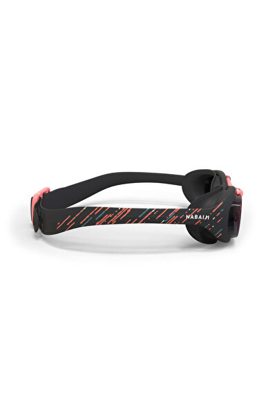 Decathlon Nabaiji Yüzücü Gözlüğü - L Boy - Siyah/turuncu - Gri Camlar - Xbase