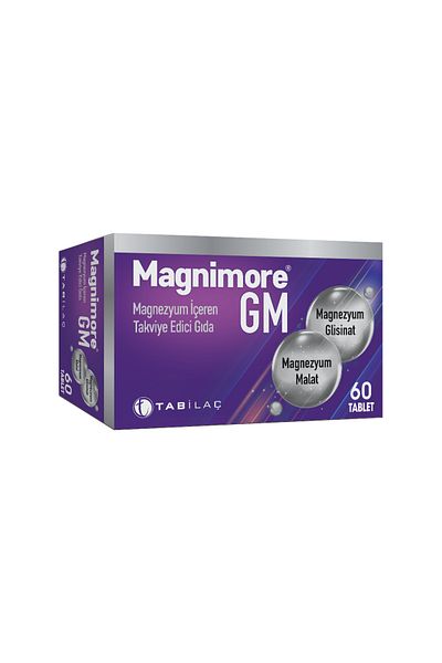 Magnimore Gm 60 Tablets - (Skt: December 2025)