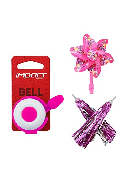 Genel Markalar 16-20 Jant Uyumlu Kız Çocuk Bisikleti Aksesuar Seti (Püskül-Zi...