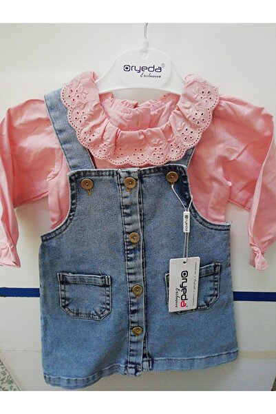 İLHANLAR Gömlekli Kız Bebek Kot Jile