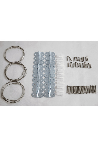 Empria Pachet ancore mobila, metalice, sigurante pentru mobilier, protectie cutremur, Empria, 10 Seturi