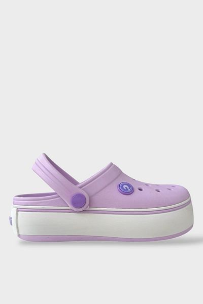 Liger Children's Cross Antomic Sole Comfort Slippers Lilac
