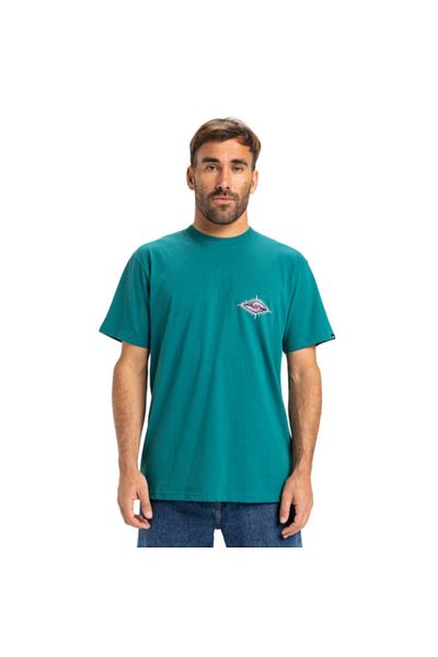 Quiksilver Ανδρικό πράσινο μπλουζάκι Ev Beach Blast Ανδρικό μπλουζάκι Eqyzt08046