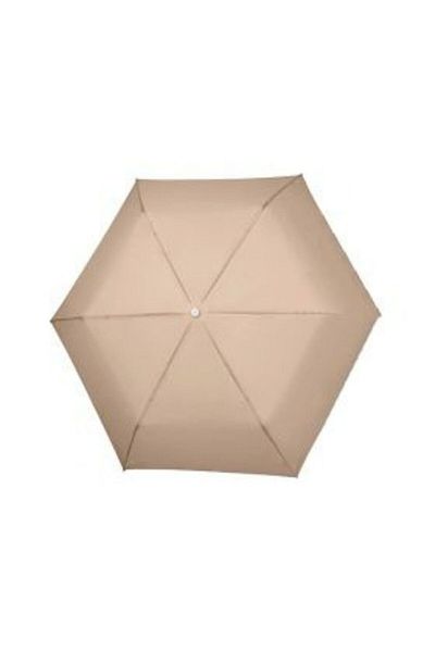 Perletti Extra slim umbrella, UV50+, Perletti, taupe beige color