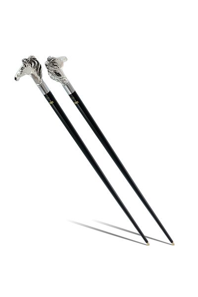 GiftExpress Baston bastoane elegante Silver Horse