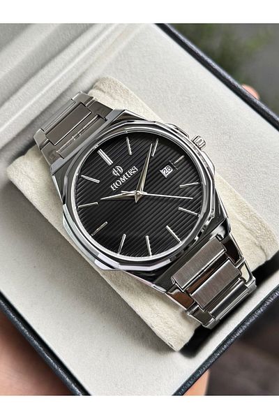 Homies With Steel Calendar Guaranteed Men's Wristwatch Bracelet Gift Hmn8S3