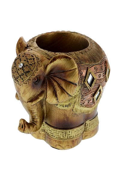 GiftExpress Elephant desk pencil holder