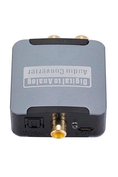 Pmr Dijitalden Analog’a Ses Dönüştürücü | 192KHz DAC | Optik & Koaksiyel Giriş | RCA + 3.5mm Çıkış