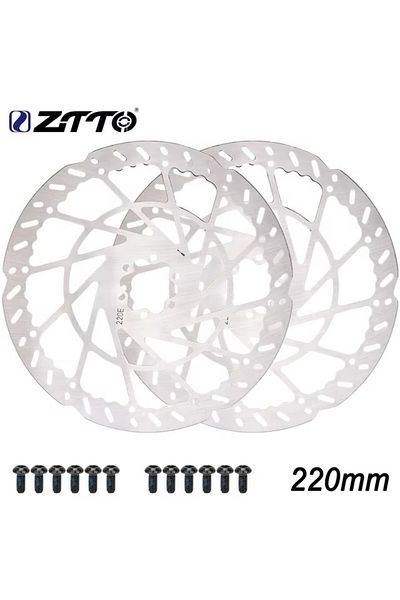 Choice 2.3x220mm disc 2pc MTB E-Bike 2.3mm Disc Brake Rotor Thicken 140mm160mm 180mm 203mm 220mm H23 Super