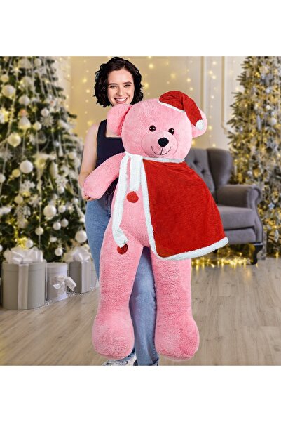 Özgüner Oyuncak 130 Cm Santa Claus Cloaked Bobo Teddy Bear New Year, Christma...