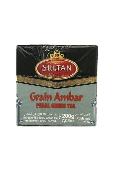 Sultan Grain Ambar Moroccan Pearl Green Tea, 200g