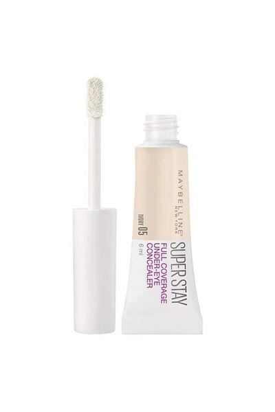 Maybelline New York Corector cu acoperire klisna, Maybelline, Superstay Full Coverage, 05 Ivory, 6 ml