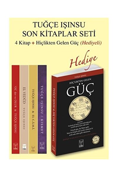 Genel Markalar Tuğçe Işınsu Son Kitaplar Seti Hiçlikten Gelen Güç Hediyeli 5 Kitap / Feniks